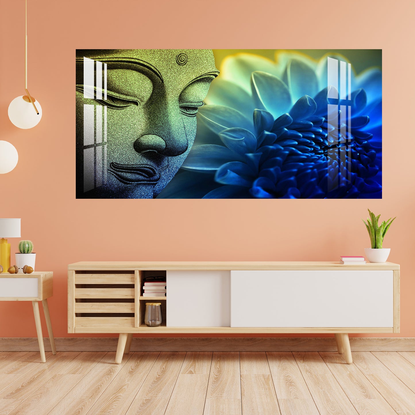 Peaceful Buddha Acrylic Wall Art