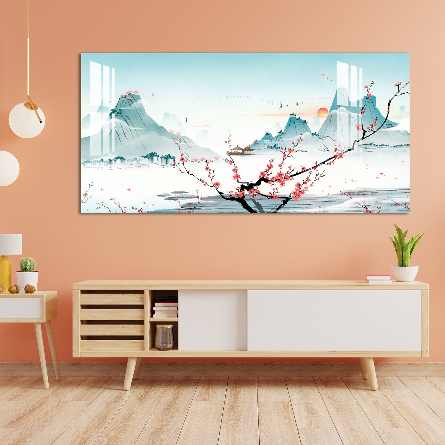 Morning in Himalayas Acrylic Wall Art