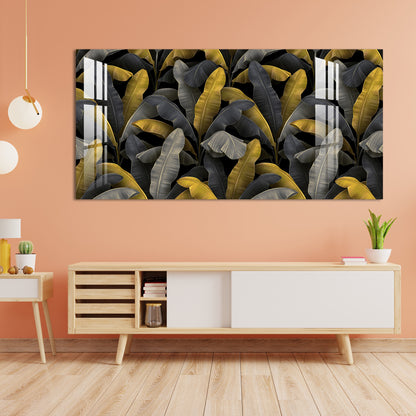 Banana Leaves Acrylic Wall Art