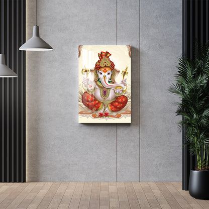 Lambodar Ganesh Acrylic Wall Art