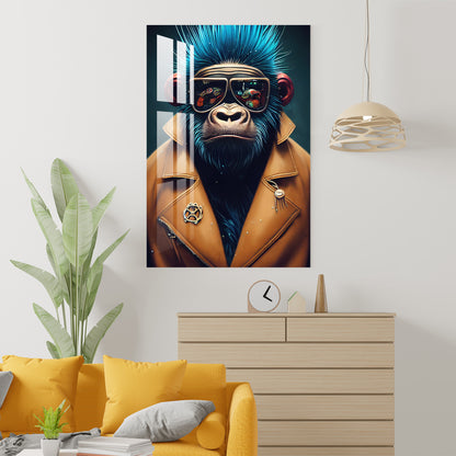 Funky Monkey Acrylic Wall Art