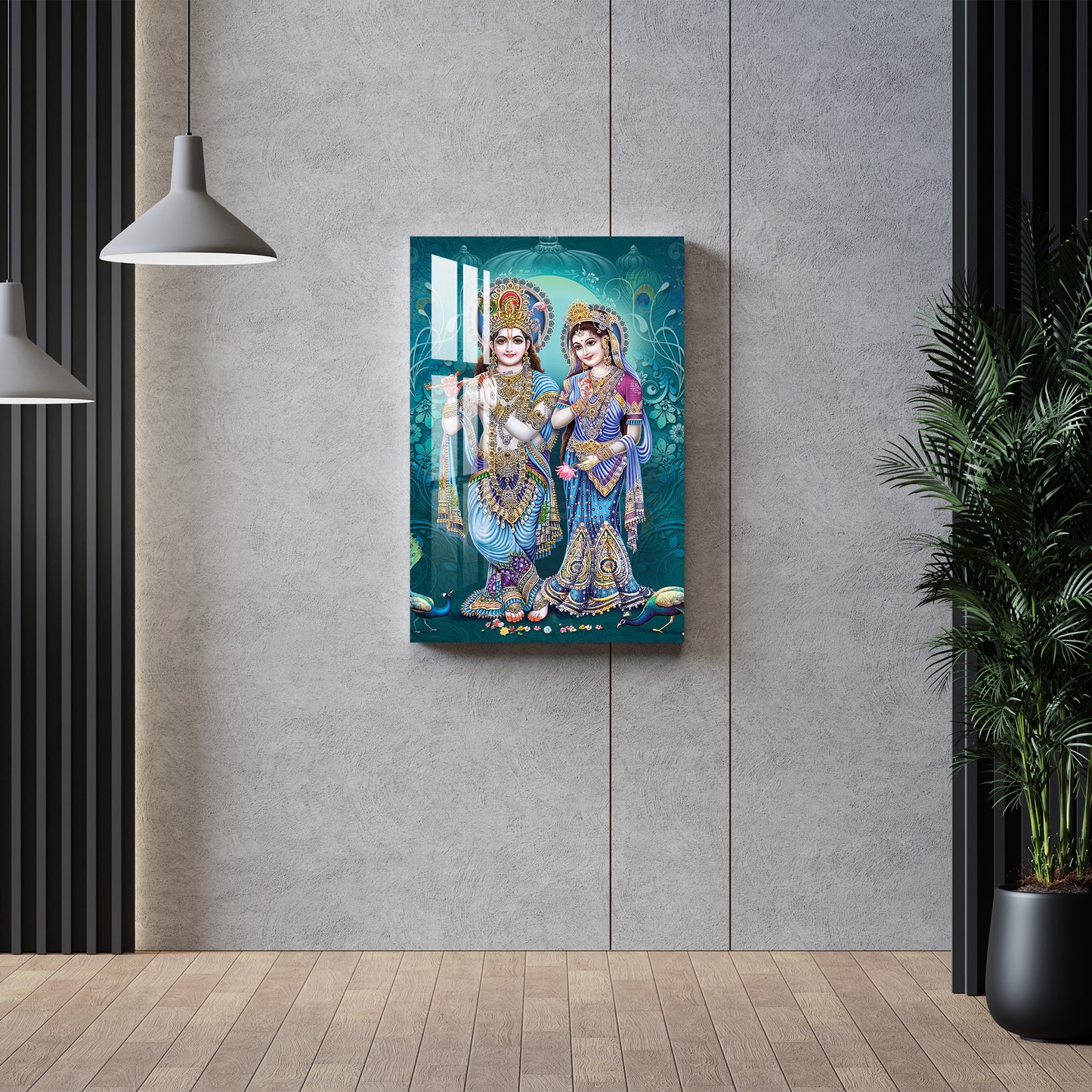 Mohan & Mohini Acrylic Wall Art