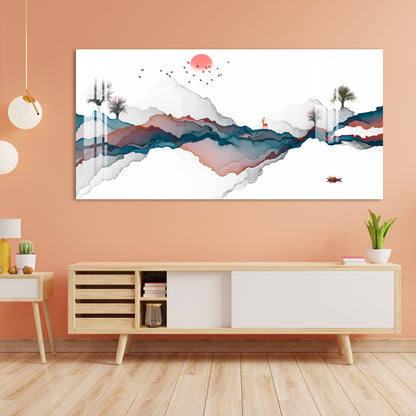 Morning Scenery Acrylic Wall Art