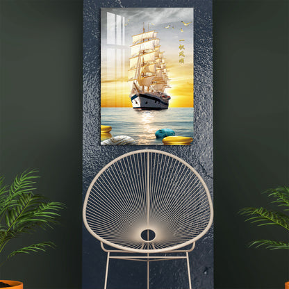 Pirate Ship Acrylic Wall Art