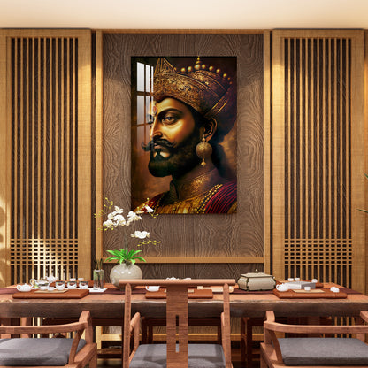 Chatrapati Shivaji Maharaj Acrylic Wall Art