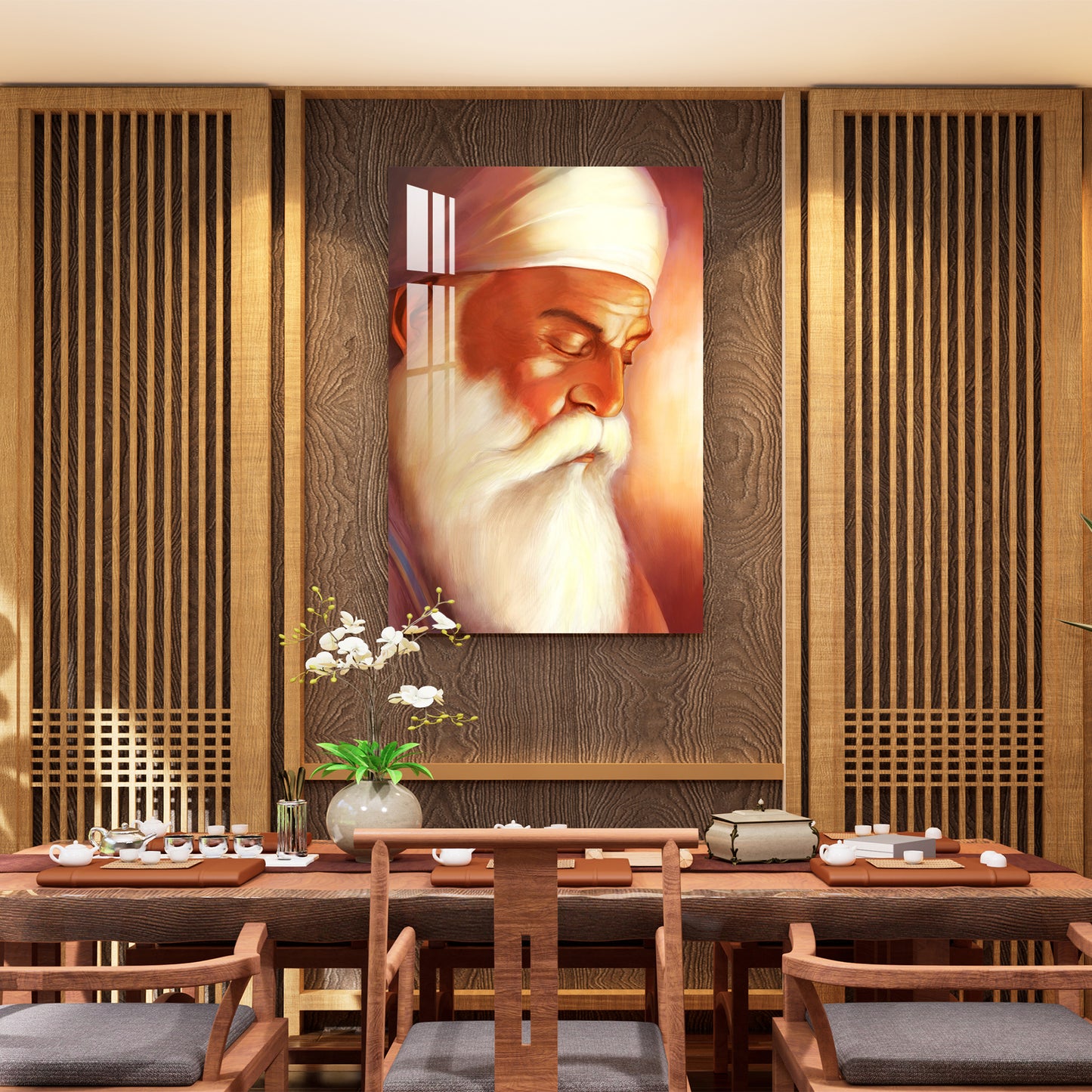 Wahe Guru Acrylic Wall Art