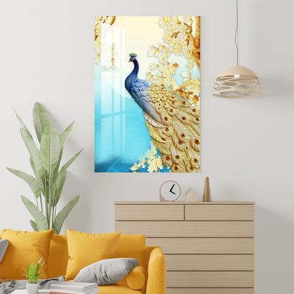 Unique Peacock Acrylic Wall Art