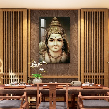 Beautiful Murugan Acrylic Wall Art