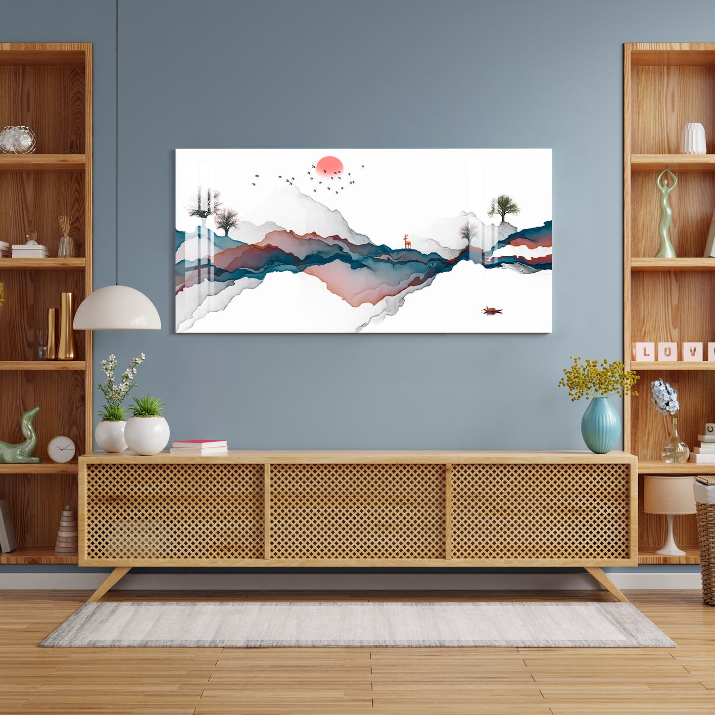 Morning Scenery Acrylic Wall Art