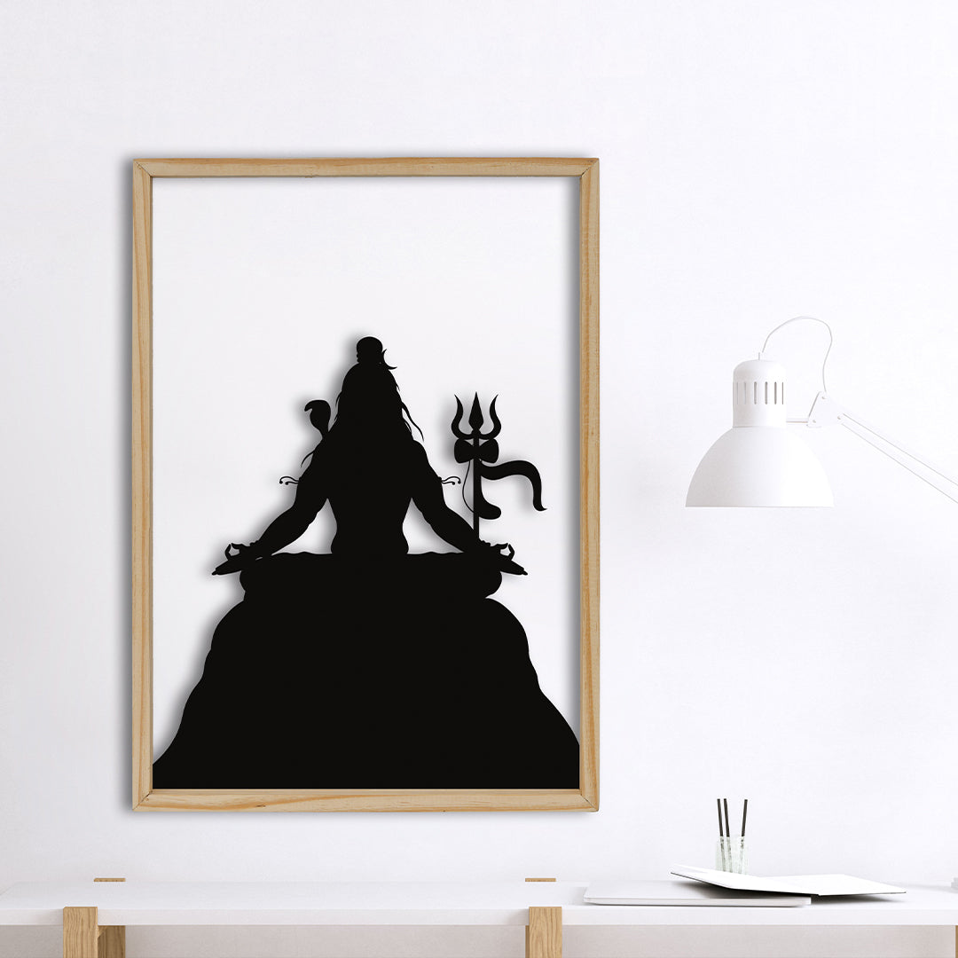 Mahadev Shiva Acrylic Frame