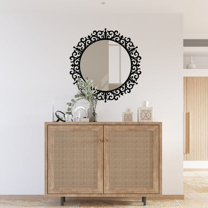 Unique Designer Metal Wall Mirror