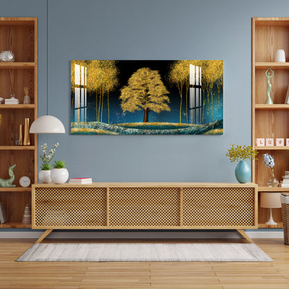 Midnight Forest Acrylic Wall Art