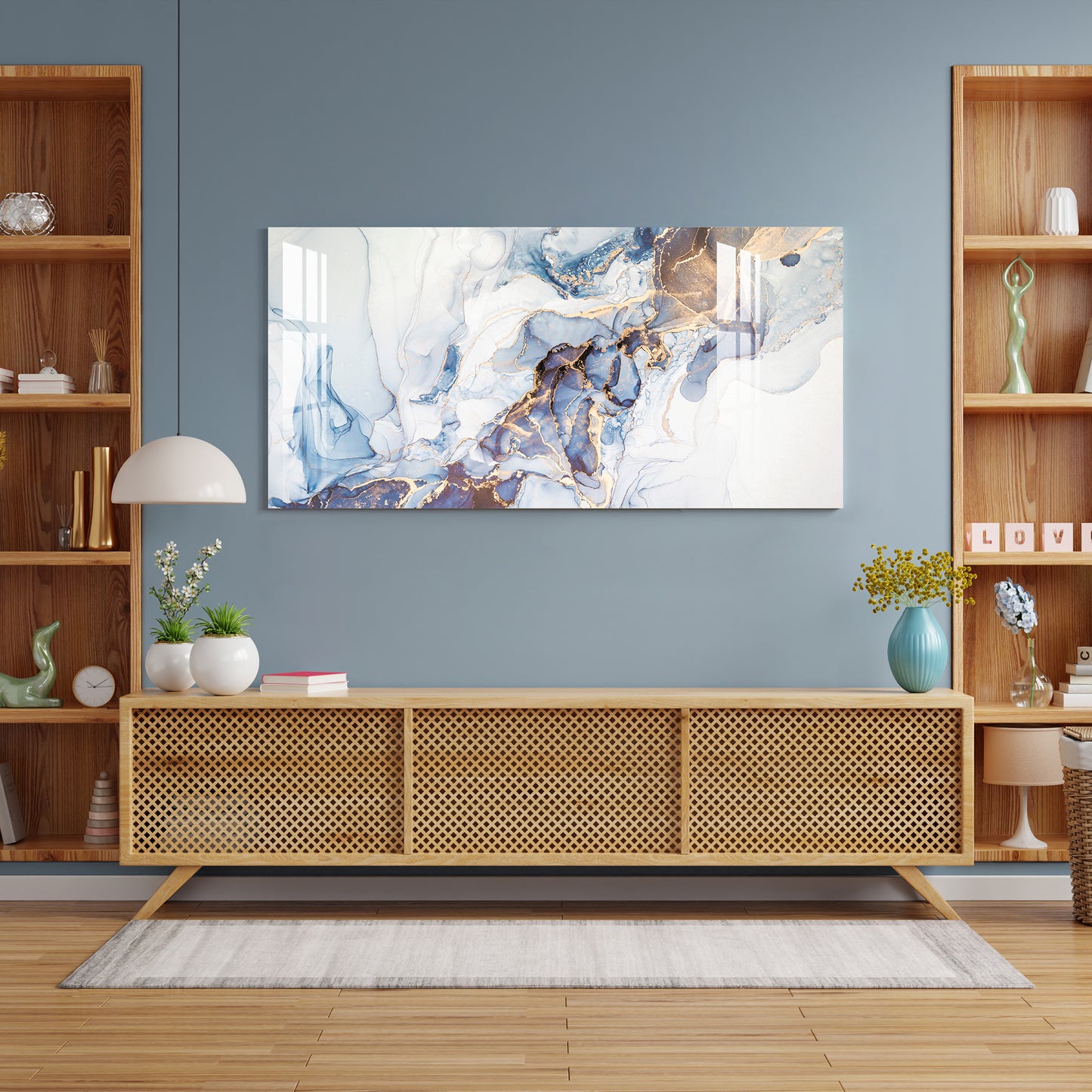 Floating Vibrancy Acrylic Wall Art