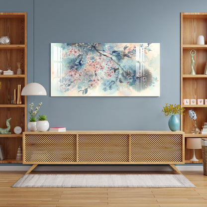 Floral Vine Acrylic Wall Art