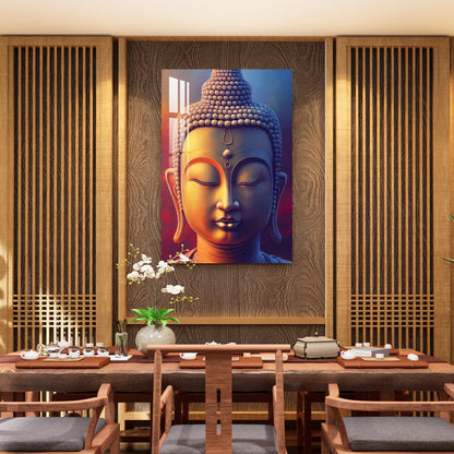 Lord Gautam Buddha Acrylic Wall Art