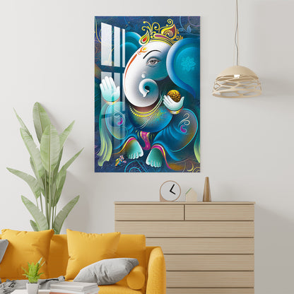 Vignharta Ganesh Acrylic Wall Art