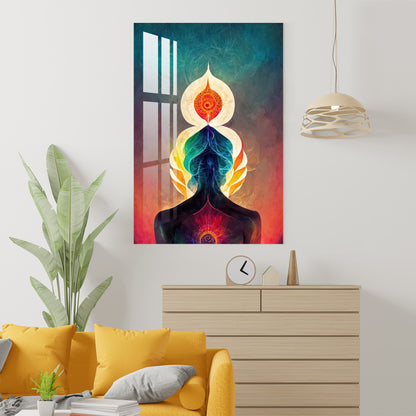 Peaceful Mind & Healthy Body Acrylic Wall Art