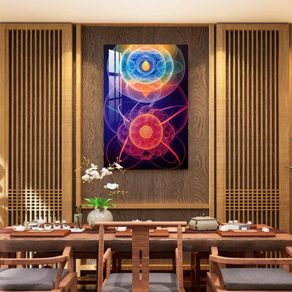 Energy Chakra Acrylic Wall Art - 23.5X16 inches / 3MM