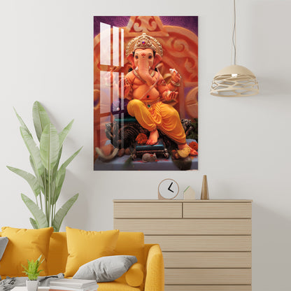 Siddhivinayaka Ganesh Acrylic Wall Art