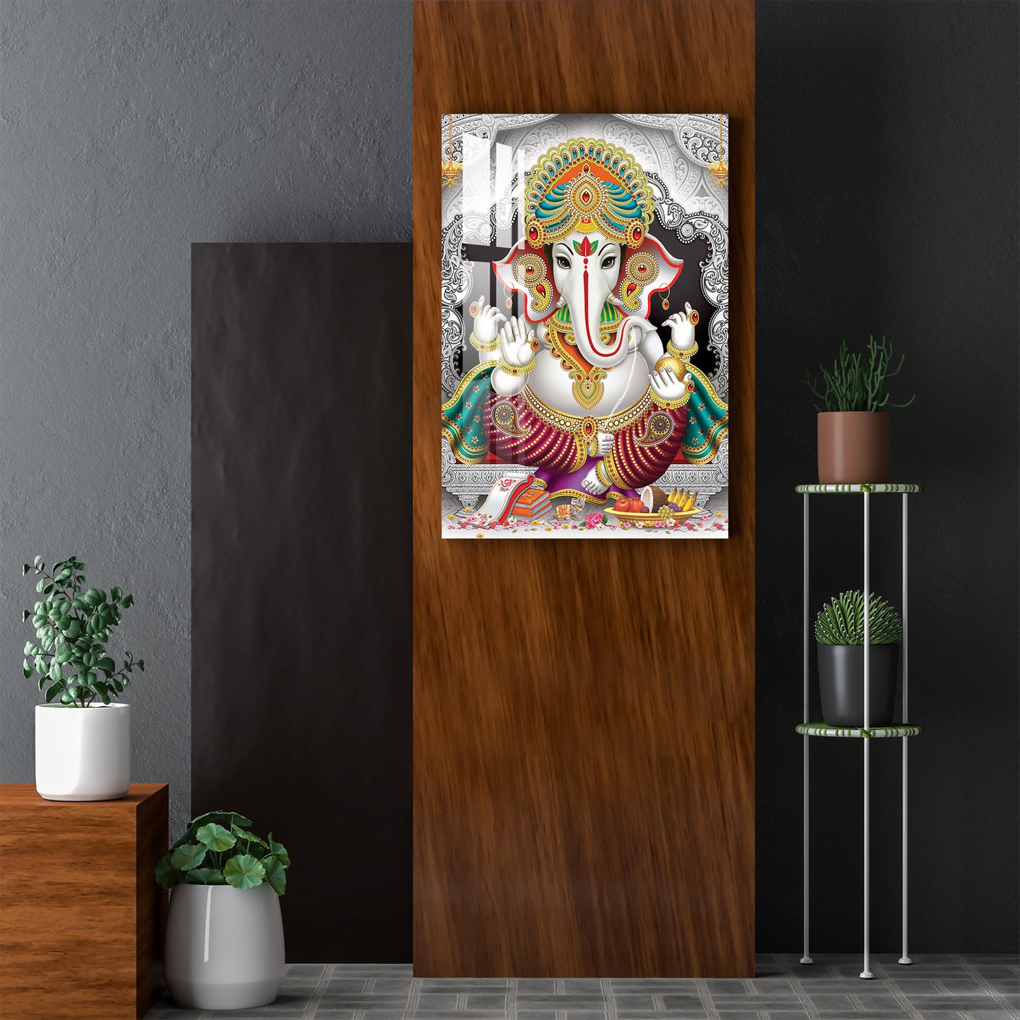 Ekdanta Ganesh Acrylic Wall Art