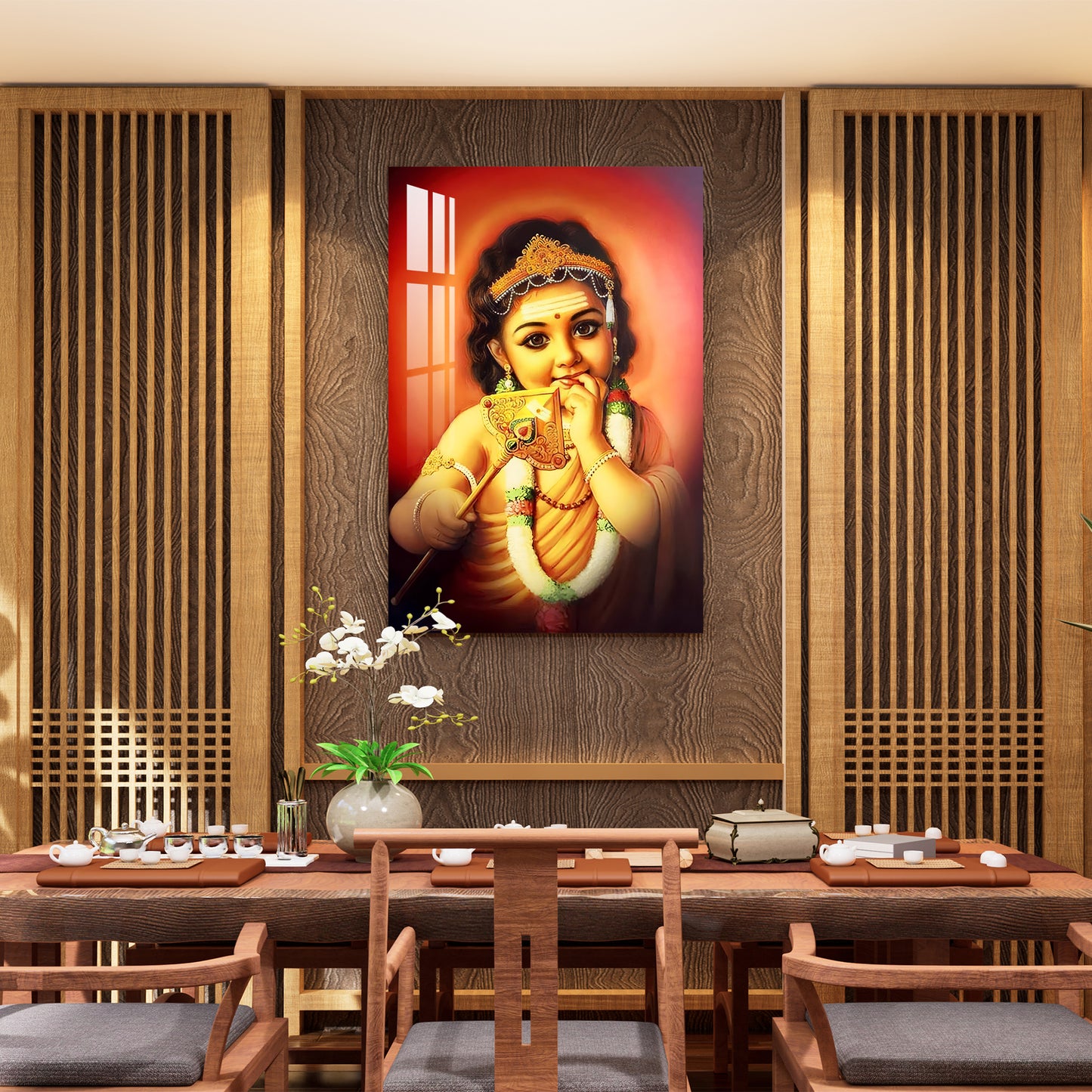 Baby Murugan Acrylic Wall Art