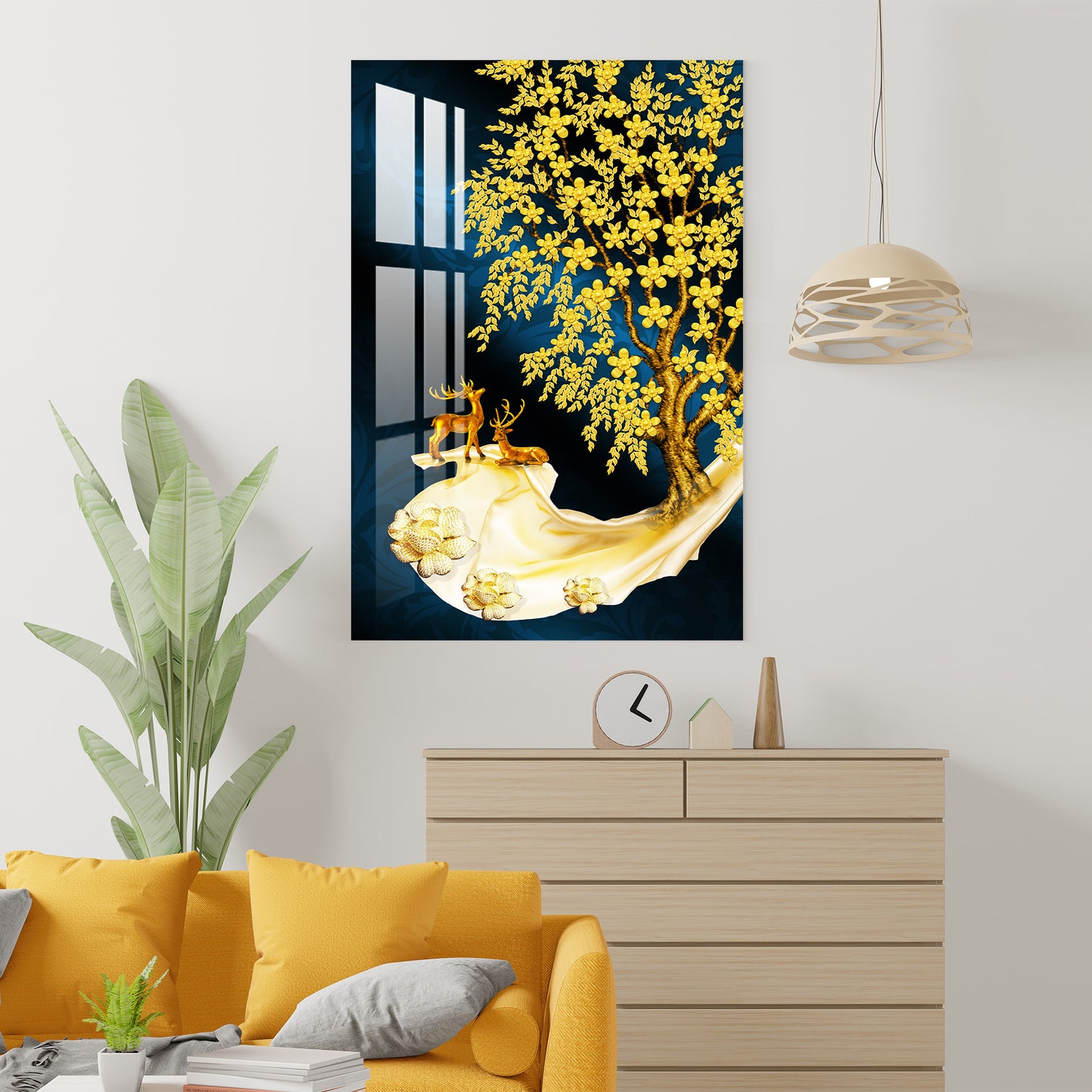 Forest Scene Acrylic Wall Art