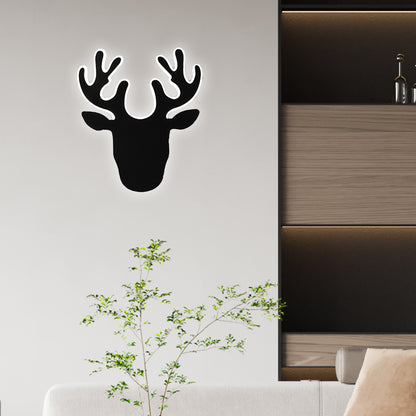 3D Deer Mural Wall Lamp & Wall Light