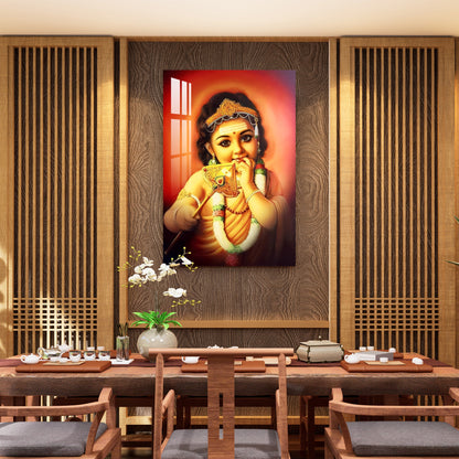 Baby Murugan Acrylic Wall Art - 23.5X16 inches / 8MM (Premium)