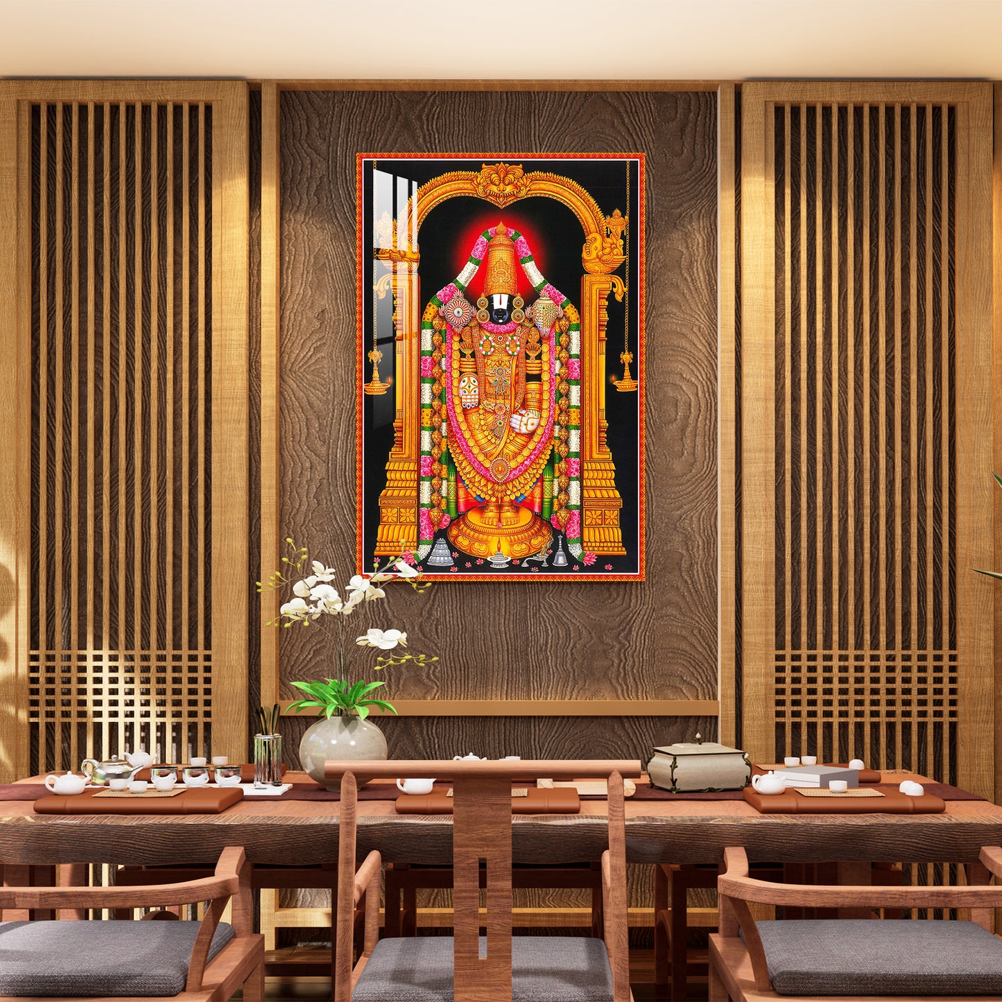 Lord Tirupati Balaji Acrylic Wall Art