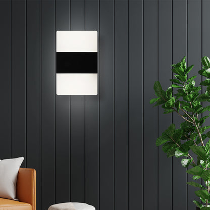 Sleek Rectangular Shaped LED Wall Light & Lamp