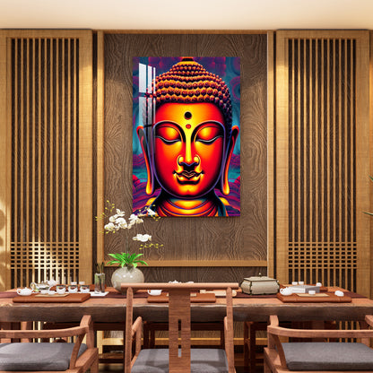 Meditating Buddha Acrylic Wall Art