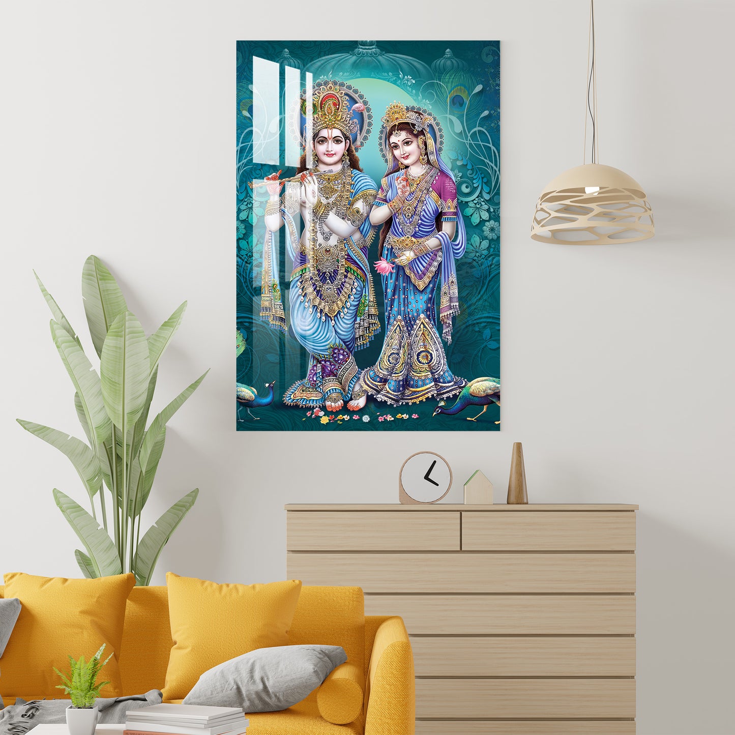 Mohan & Mohini Acrylic Wall Art