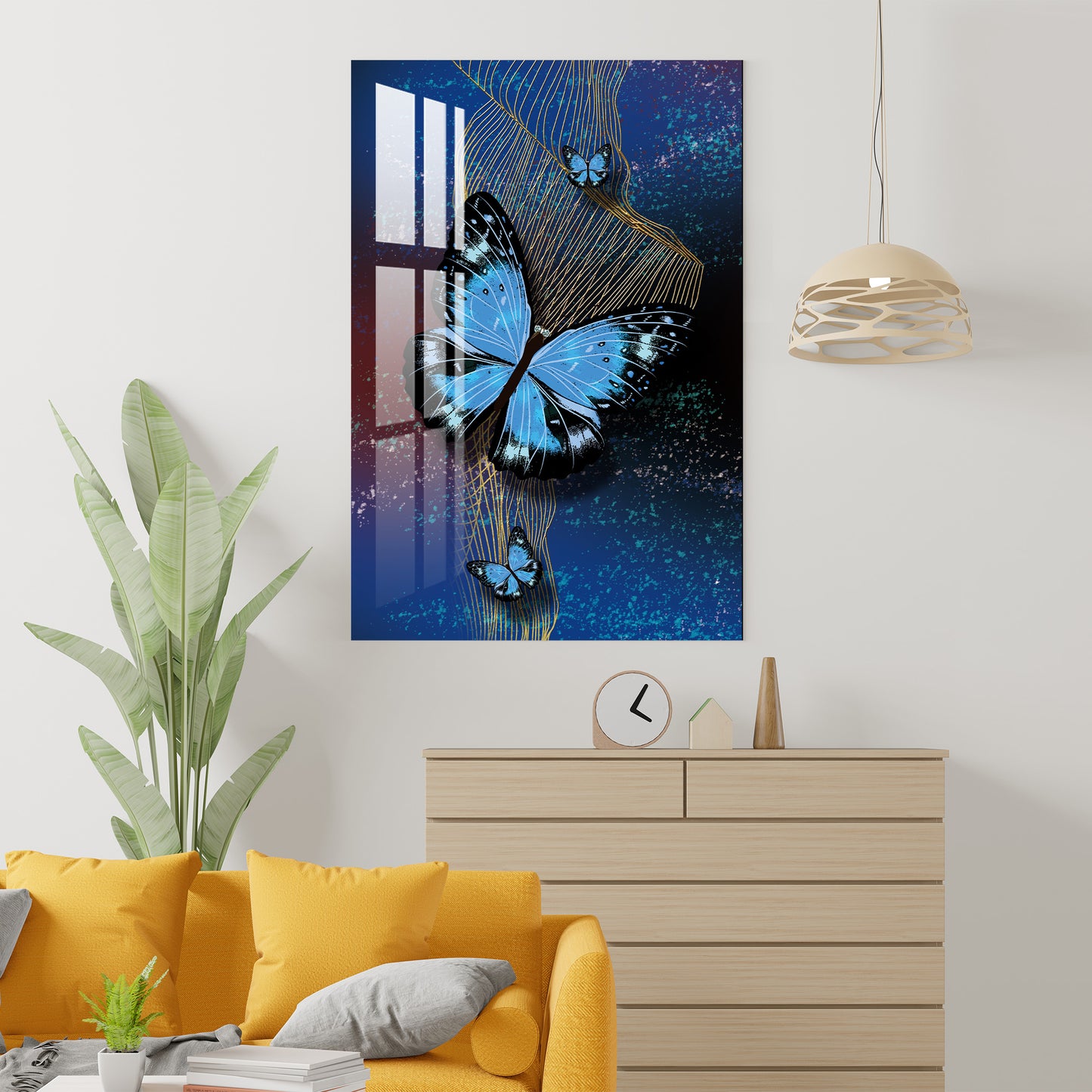 Alluring Butterflies Acrylic Wall Art