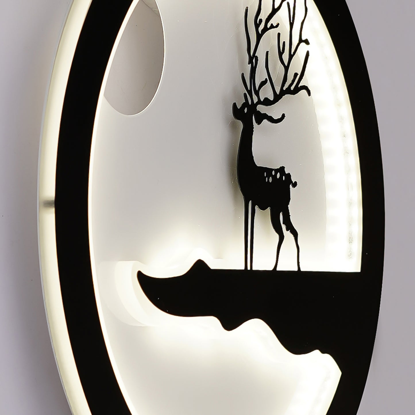 Swamp Deer White LED Wall Light & Wall  Lamp