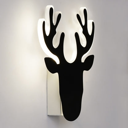 3D Deer Mural Wall Lamp & Wall Light