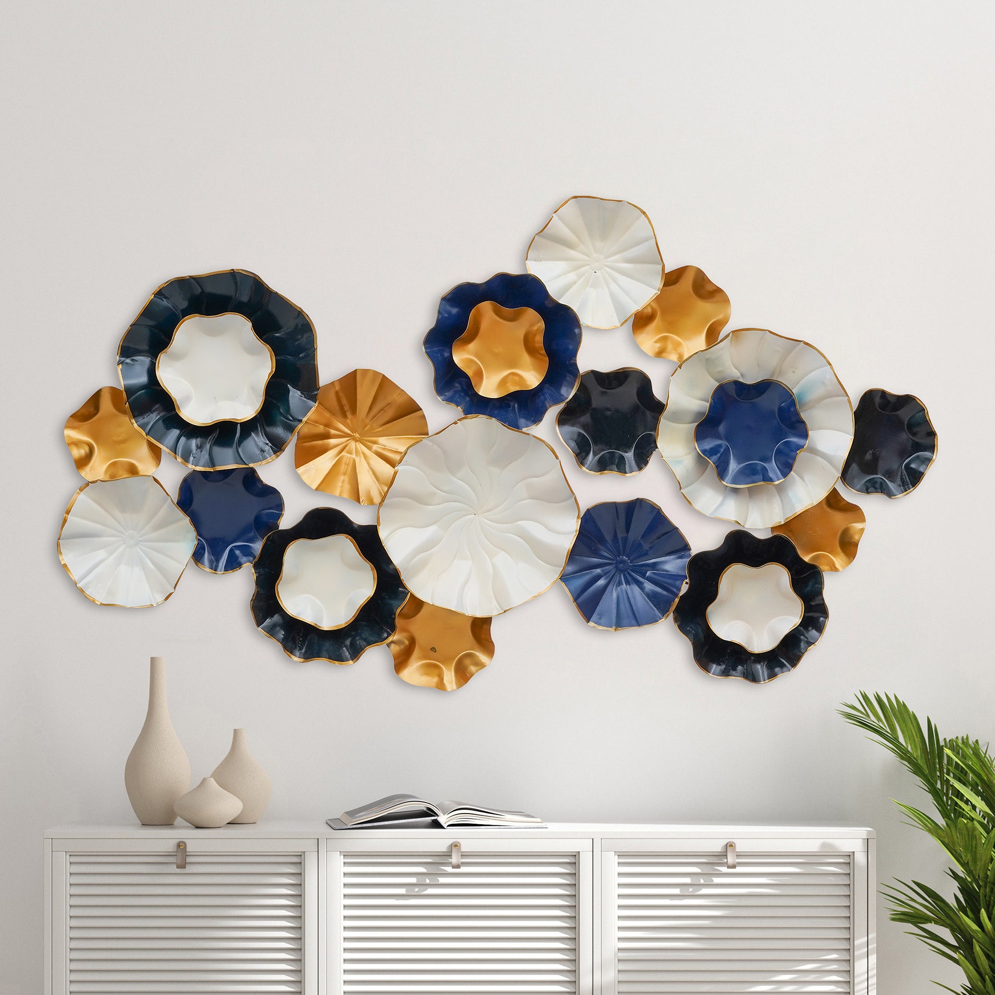 Big Size Multicolor Metal Wall Art