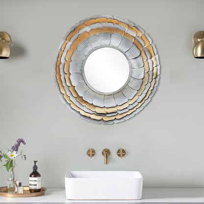 Frill Metall Wall Hanging Mirror