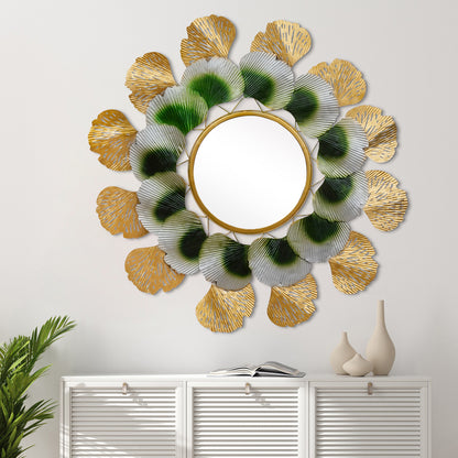 Metal Furr Elegant Wall Mirror