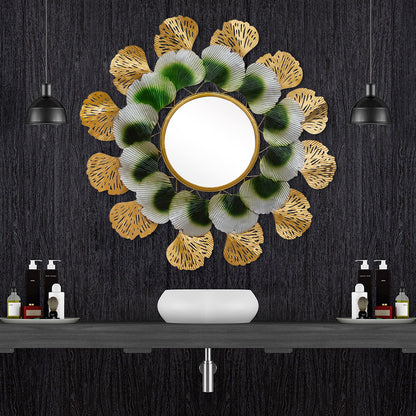 Metal Furr Elegant Wall Mirror