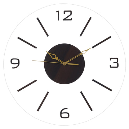 Simple Numerical Acrylic Wooden Wall Clock