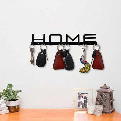 Home Shape Metal Wall Hooks