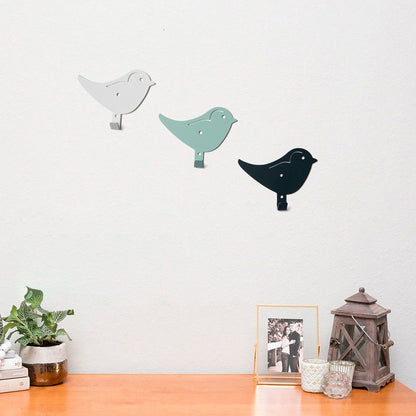 Alone Bird Metal Wall Hook