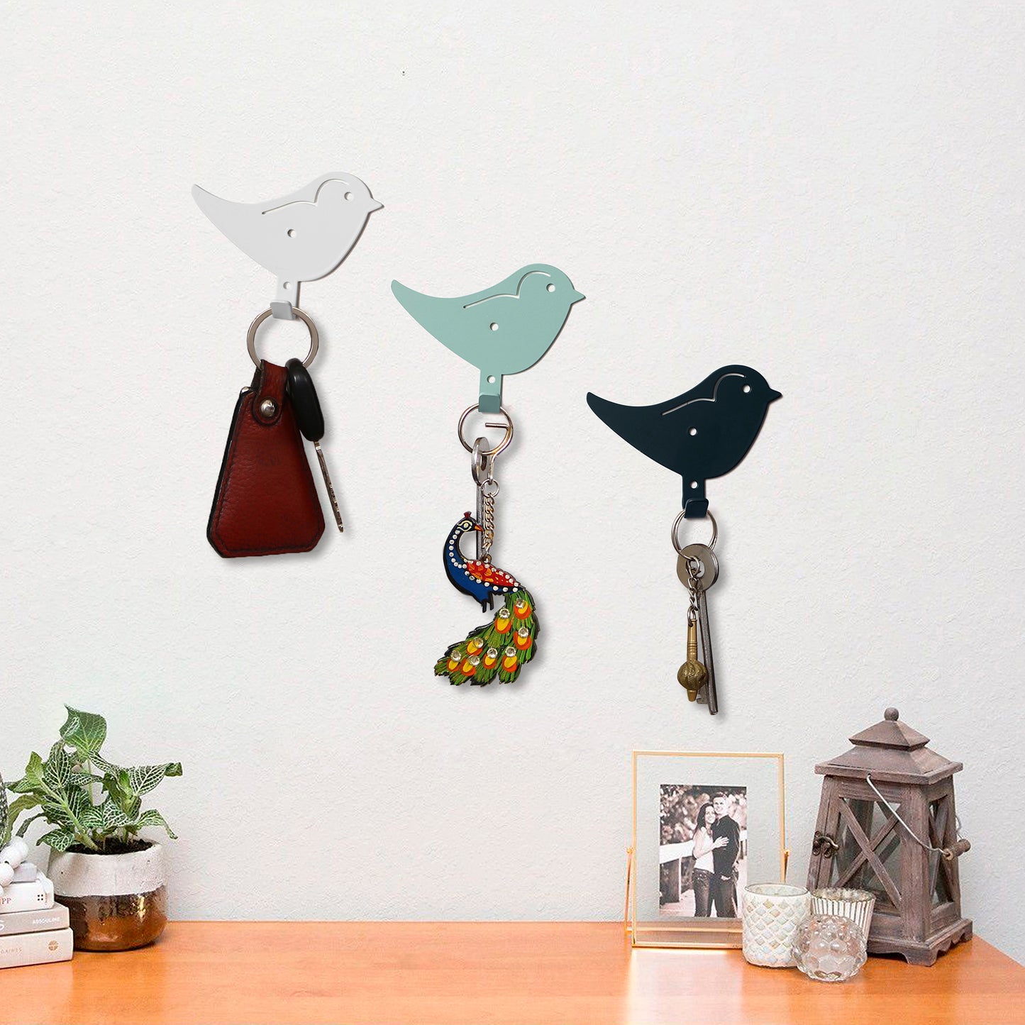 Alone Bird Metal Wall Hook