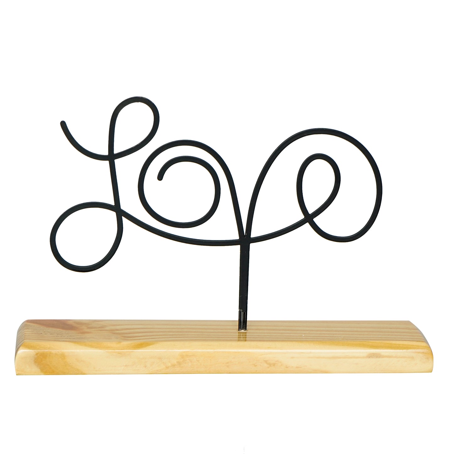 Love Sign Metal Sculpture