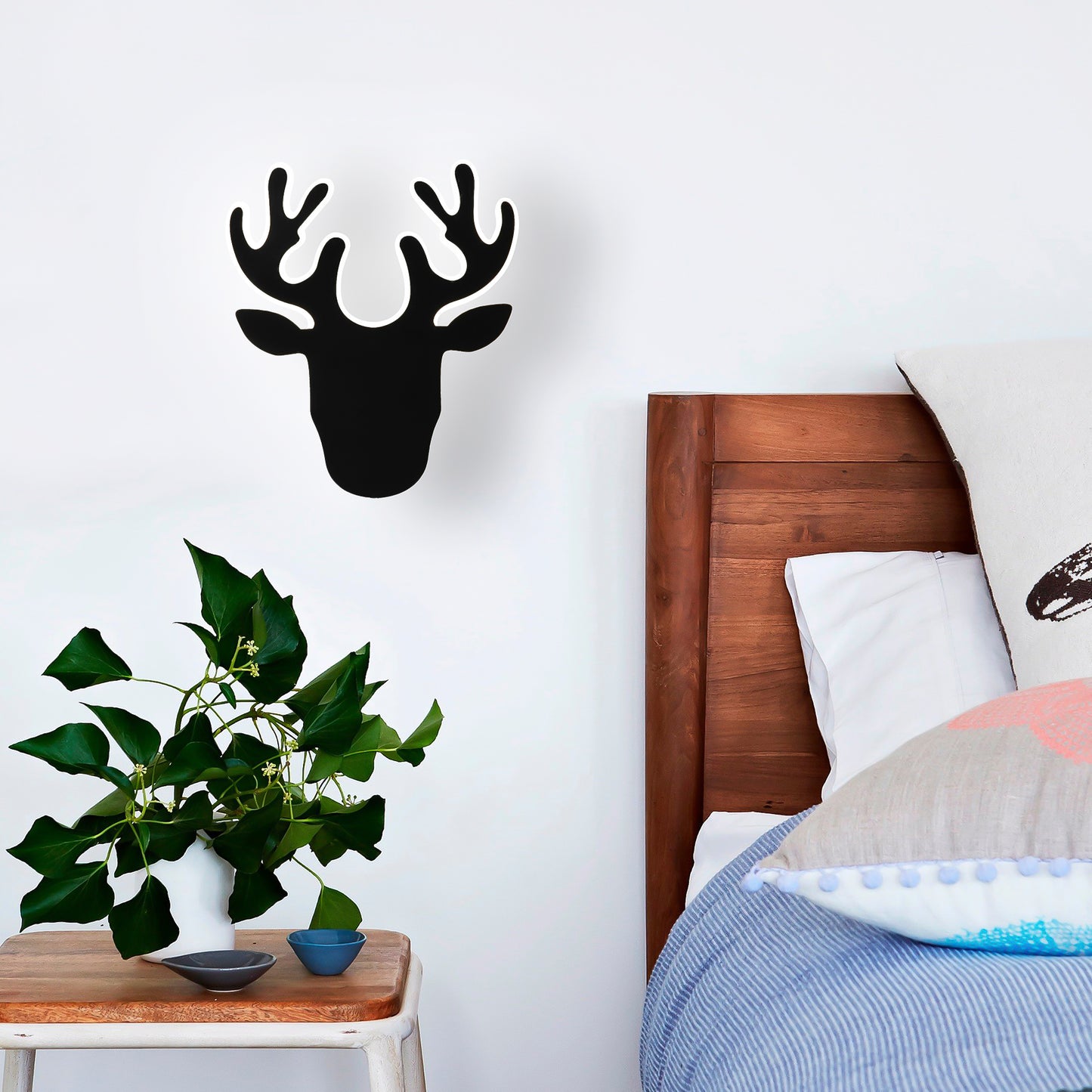 3D Deer Mural Wall Lamp & Wall Light