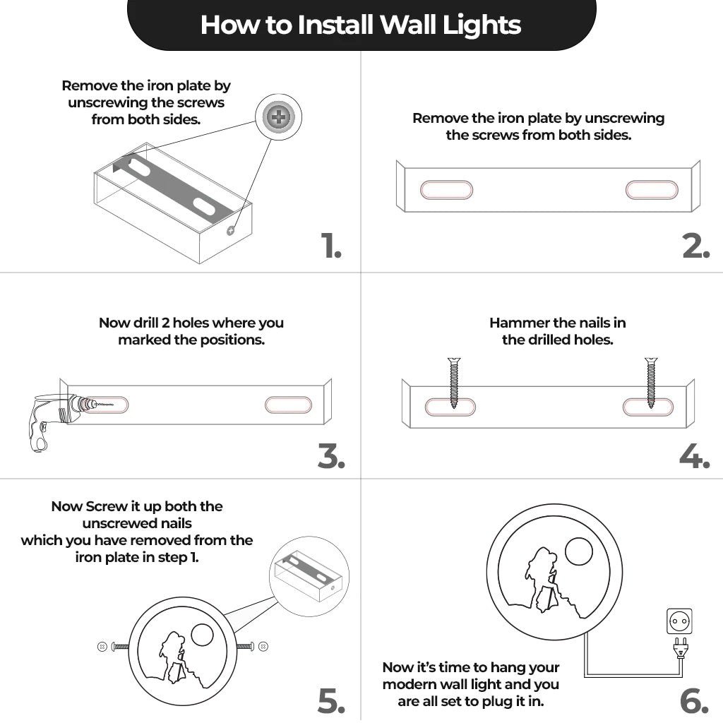 Mountaineer Shade White LED Wall Light & Wall  Lamp