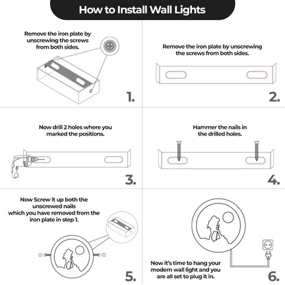 Mountaineer Shade White LED Wall Light & Wall  Lamp