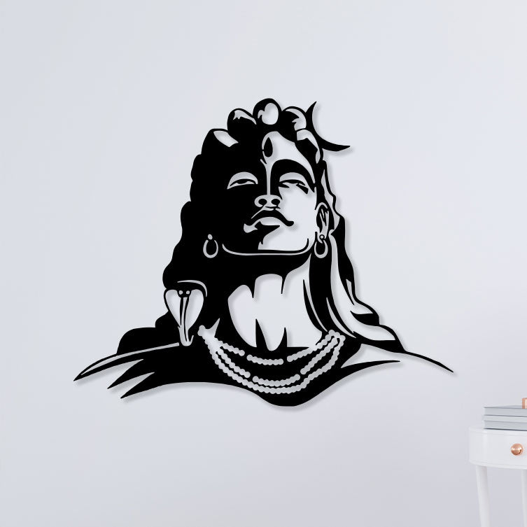 Lord Shiva Metal Wall Art