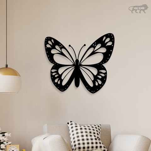 3D Butterfly Metal Wall Art