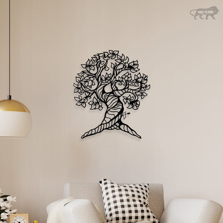 Beautiful Tree Metal wall art